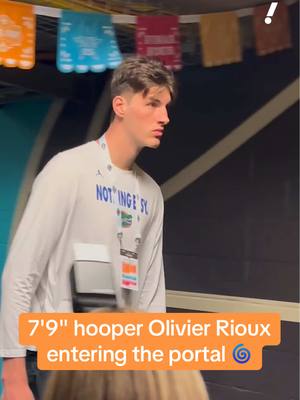 7-foot-9 Florida center Olivier Rioux is entering the transfer portal, he announced on social media. Rioux appeared in just 11 games this season after redshirting in his first year. #gogators #transferportal #collegehoops #MarchMadness #ncaam 