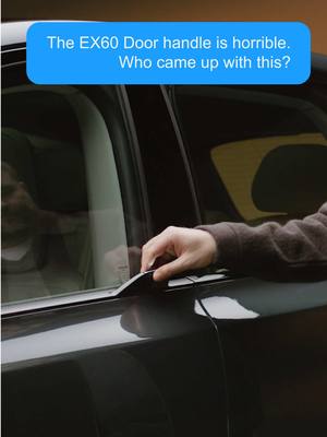 Who knew door handles would spark such a debate? 🫢 #volvo #volvocars #cartok #newcar 
