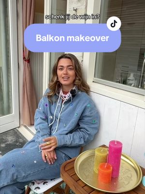 Maar het eindresultaat🤭🫢  Xenos, my one stop shop🥰🩷 kijken of dit Amsterdamse balkon nog te redden valt. Ad #xenos #balkon #verbouwing