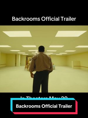 New official trailer for A24's #Backrooms - Coming to theaters May 29. Get your tickets now at the link in bio! #movietok #filmtok  