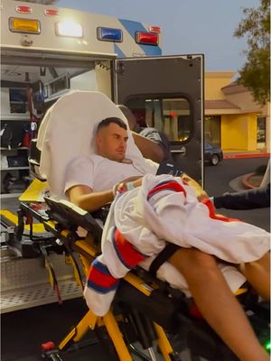 Gambles gets KO’d falling out of a cart 😳 #nelk #golf #ko #fullsend #fyp 