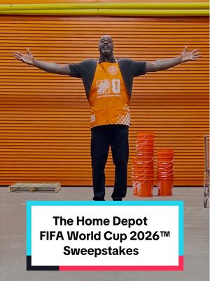 We’re back with more tips! This time, tips for entering our sweepstakes ⚽🏅🎟️ Download The Home Depot App for your chance to win FREE tickets and a trip to the FIFA World Cup 2026™ Finals. Tap the link in our bio to learn more. Home Depot is proud to be an Official FIFA World Cup 2026™ Supporter. NO PURCH. NEC. Open 3/19-4/22/26 to legal residents 18+ of 50 US, DC, Guam, PR & USVI. Odds vary. Void where prohib. See Off. Rules homedepot.com/fwc26rules. Spons.: Home Depot Store Support, Inc.