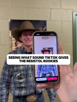 Letting TikTok decide the vibe for the Resistol Rookies…😂😂 @resistol1927  #ResistolRookieTuesday 