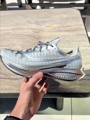 Our second running shoe. Still feels like a fever dream… coming this May (16th in London at the popup) (19th online)  Always thankful for you all. Minted New York x Saucony round 2 
