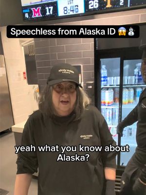 Got a bev at the Miami OH game and left the bartenders stunned with my Alaska ID! 😱 #MarchMadness #alaska #aurafarming