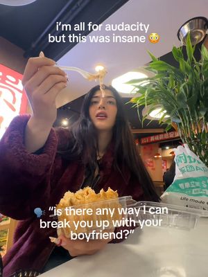 MIND YOU HE ASKED FOR A DOLLAR BEFORE I STARTED RECORDING 😭 let me eat my giant mochi in peace!!  i was trying to be calm instead of mean because i didnt know his mental state and didnt wanna get hit :) hope that helps! #nyc #weirdo 