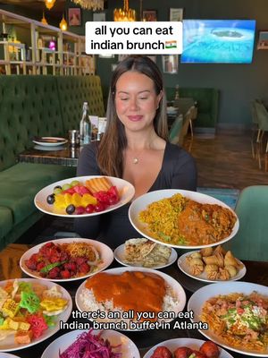 Desi Tadka brunch buffet is only $19.99 Saturdays and Sundays! #atlantabrunch #atlantarestaurants #indianfood 