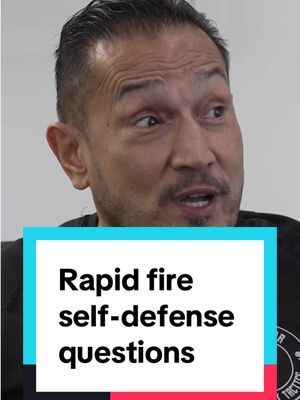 Padro from Boynton Beach Martial Arts Academy gives rapid fire answers to some of the most commonly asked self defense questions.#CapCut 