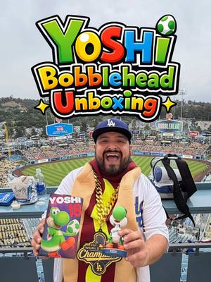 Is This The BEST Bobblehead Of The Year?!?! #yoshi #supermariogalaxy #MLB #dodgers #ladodgers