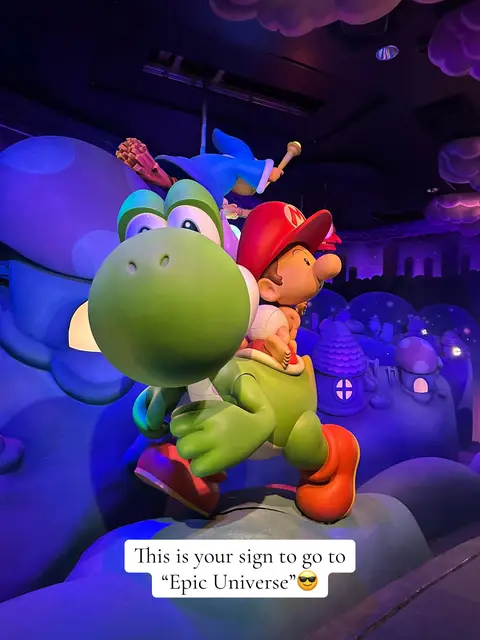 Epic Universe was Epic✅ #universalorlando #epicuniverse #supermarioworld 