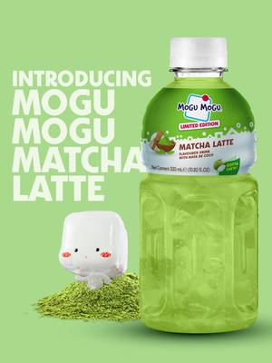 Introducing BRAND NEW Mogu Mogu Matcha Latte🍵💚 We’ve combined our two favourite things (Mogu Mogu + matcha lattes) and put them in the same bottle. The result? Chewy, iced matcha goodness. One sip and chew and you'll get why this was the most requested flavour of all time.