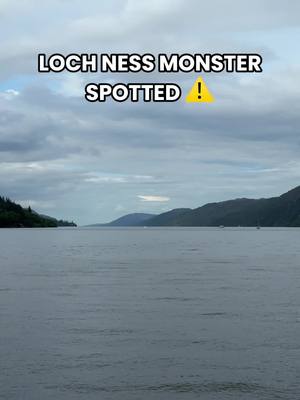The Loch Ness Monster has been spotted! ⚠️ Who else is hoping to catch a glimpse of Nessie while visiting Scotland?! 🤭🦕 📍 Loch Ness, Scottish Highlands #Scotland #VisitScotland #ScotlandExplore
