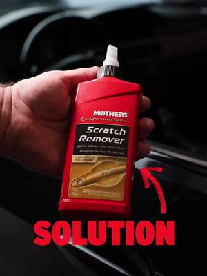 No fooling, scratches happen. From car washes and keys to road debris and more. And when they do, Mothers California Gold Scratch Remover can help remove or reduce fine scratches quickly so your paint looks its best again. It’s simple to use and seriously effective. Don’t live with scratches. Fix them with Mothers California Gold Scratch Remover. #motherspolish