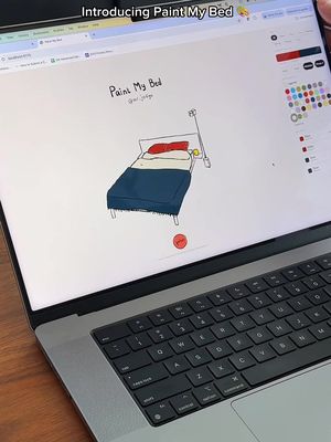 i built an app that helps you find the perfect color combination for your bed ✨🛏️ with the help of @Claude  as an engineer, i used to think this would take more than a week to make but with Claude Code, I managed to finish this in a few hours over the weekend. get started with Claude Code on the Max plan - link in my bio! - color palette is inspired by Dictionary of Colors! if you want to check it out, it's free to use at https://mrjodigo.github.io/paint-my-bed/ #claudepartner 