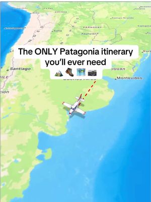 PATAGONIA ITINERARY  🗺️👇🏼 Fly into → El Calafate  🧊 Perito Moreno Glacier 🎟️ Entry: 45,000 ARS (or included in multi-park passes if visiting El Chaltén too which was 157,500 ARS for 7 days) 🚎 El Calafate → El Chalten Our FAVOURITE place in Patagonia!  🎟️ 7 day multi-park pass 157,500 ARS | £85 🥾 Laguna Torre [18km-20km] 🥾 Laguna Capri [8km] 🥾 Mount Fitzroy for sunrise [20-25km] on this trail you can add in Luguna Sucia, Secret waterfall (Cascada Escondida) and Laguna Capri on your way back down 🥾 Mirador Los Cóndores [3-5km] 🥾 Piedras Blancas Glacier [9km] 🥾 Chorrillo del Salto [30m walk from town] 🚎 El Chalten → El Calafate to pick up the rental car 🚘 [You don’t *need* a car in El Chalten] 🚘 El Calafate → across the border to Puerto Natales 🇨🇱 The border from Argentina to Chile is super simple and should take more than 1h You can stay in Puerto Natales and explore Torres Del Paine from there or, find accommodation closer to the NP like we did 👇🏼 🏨 Riverline Lodge, Cerro Casillo [AirBnB] ⛰️Torres Del Paine 🎟️ National Park pass: 45,500 CLP | £40 🥾 Mirador Las Torres [18-22km] A few [mainly off-road] stop offs in the area:  🥾 Cuernos Lookout [& Mirador Salto Grande Waterfall] [6.5km] 🥾 Lago Pehoe [several lookouts] 🥾 Salto Chico Falls [15m] 🥾 Cascada Rio Paine Other places to visit if you have the time 🇦🇷 → Bariloche — Alpine lakes, skiing, Nahuel Huapi park → Villa La Angostura — Charming village, unique myrtle forests → Los Alerces NP — Ancient 3,000-year-old alerce trees → Península Valdés — Whales, seals, penguins, orcas → Punta Tombo — World’s largest Magellanic penguin colony ⏰ Best time to visit: December - February Any questions? Pop them below 👇🏼  #patagoniaargentina #patagoniachilena #torresdelpaine #elchalten #elcalafate 
