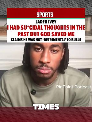 🗣️ Jaden Ivey isn’t going into hiding after being cut by the Chicago Bulls, speaking Tuesday night, he denied any “detrimental” conduct and opened up about past mental health struggles.