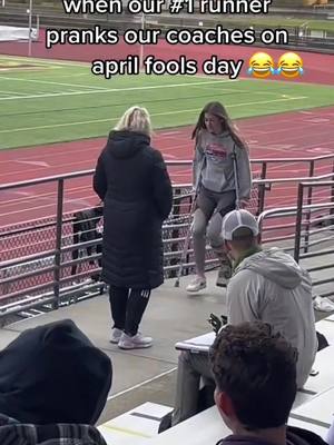 What a prank 💀(🎥:@issaquah xc) 