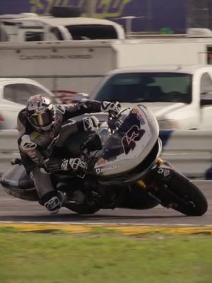 @James Rispoli hits the throttle after a curve at Daytona. #HarleyDavidson