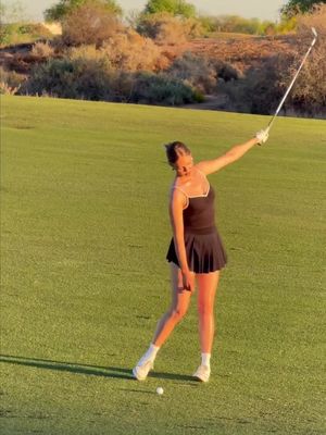 Golfing all my worries away 