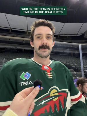 showin' off those pearly whites 🦷 #pictureday #NHL #mnwild