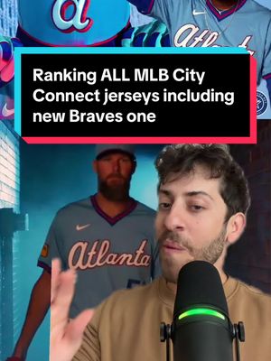 Ranking ALL MLB City Connect jerseys including new Braves one #greenscreen #altlantabraves #mlbcityconnectjerseys #mlb2026 #atlanta