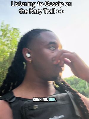 Hearing the gossip motivates me to keep running