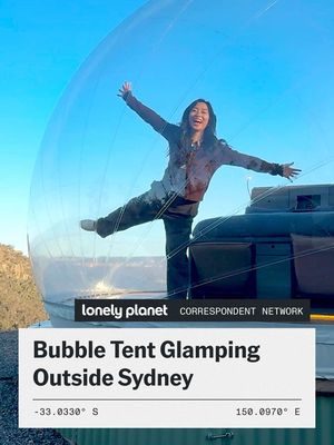 "Falling asleep under the stars and waking up to Australian animals saying good morning to you – this is an experience I’ll remember for the rest of my life," says Lonely Planet Correspondent @Bianca in Melbourne, who went glamping completely off-grid in Capertee Valley, the world's widest canyon, with Bubbletent Australia. See highlights from Bianca's weekend (spoiler: 🦘🦘🦘)!