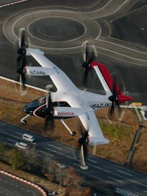 Rise and shine. #TOYOTA #Joby #eVTOL