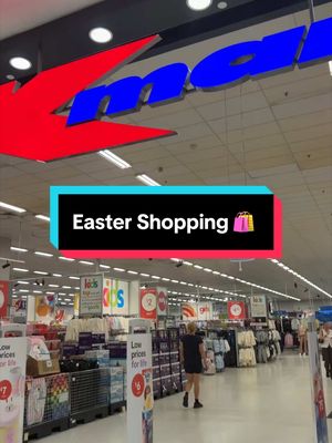 Easter shopping while on holidays 🥰 are we liking these videos?? 😅 #mumsoftiktok #parents #kids #easter #shopping 