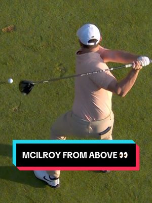 An angle you’ve never seen before ‼️ #golf #rorymcilroy 