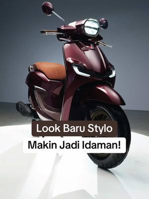 Kalau tau bakal gini, kenapa pilih yang gitu 😝 #Stylo160 #StyloBurgundy #Retro #ootdindo #outfitharian