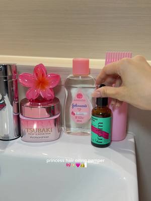 Ultimate hair oiling routine  #hairoiling #hairoil #hairoilingroutine #hairroutine #hairpamper 
