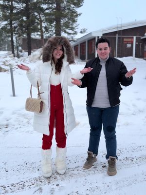 Escape the 40°C Bangkok to -1°C☃️🤷🏻‍♀️ #Jessiescape #Travel #Finland @mrquestse 