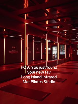 Long Island just got hotter #longisland #longislandpilates #infraredworkout #matpilates 