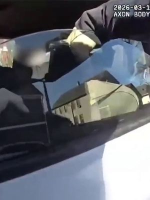 BODYCAM FOOTAGE: A routine attempt to arrest a parole violator turned into a life-threatening ordeal for a Milwaukee police officer. Bodycam footage shows the officer clinging to the side of a speeding truck for two minutes as the suspect attempted to flee. NEWSMAX Crime Correspondent @JasonMattera has more on “Wake Up America.”