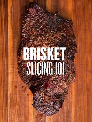 Brisket Slicing 101 🔥 Brisket slicing can make or break the final bite—so here’s the play-by-play: 1. Once Rested, find the grain. The flat and point run in different directions—identify it before you cut. 2. Separate the point and flat for cleaner slicing. 3. Slice the flat against the grain. Long, smooth cuts about pencil-width for the best tenderness. 4. Slice the point a little thicker. It’s richer and more marbled. 5. Want burnt ends? Cube the point into bite-sized pieces and sauce them up for a second smoke. Pro tips: • Keep your slices consistent for the best texture in every bite. • Slice only what you need—keep the rest wrapped to stay warm and juicy. Save this for your next brisket cook 🔥 You like our slicing knife?? Link in bio #BrisketSlicing #HowToSliceBrisket #SmokedBrisket #TraegerBrisket #TraegerGrills #BBQTips #Brisket101