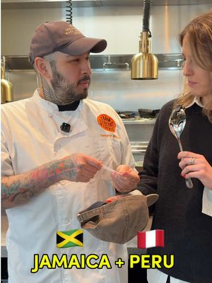 Two places, one plate. See what we cook up for Jamaica and Peru. 