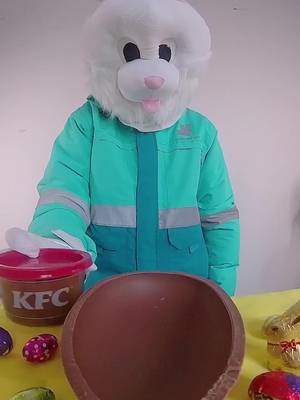 bro said forget eggs, I’m delivering buckets 🔥🥚 #easter #egg #Easteregg