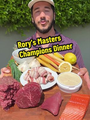 Rory’s Masters Champions Dinner ⛳️