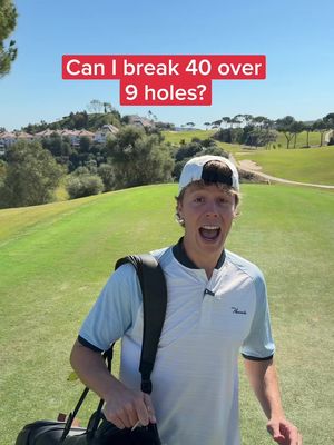 An Benji Break 40 over 9 holes?  #18pars #golf #golfswing #golfuk #trusttheprocess 