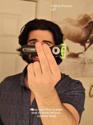 #GillettePartner my pre-date routine stays locked in thanks to the new GilletteLabs Body razor.   Quick trim, clean shave, no nicks. That’s all it takes.    Buy today @Walmart @Gillette #ad