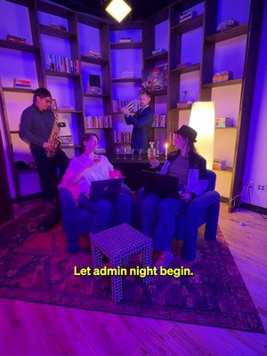 Admin night with a friend makes your taxes go down smooth  #taxactadminnight