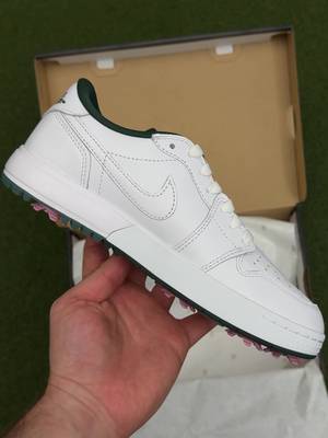 The new Air Jordan 1 Low spiked golf shoes colourway has arrived. 👀🔥   #golf #golftiktok #jordan #new #fyp 