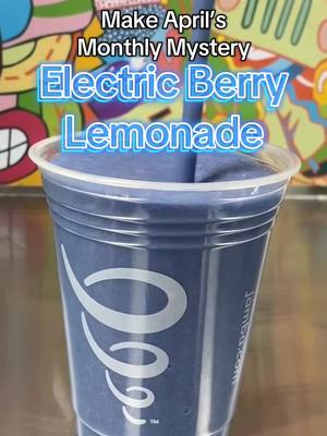 It's April 2nd, so we promise this one is real! April's Monthly Mystery is here: Electric Berry Lemonade ⚡