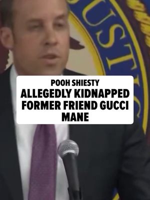 🚨😱 Pooh Shiesty allegedly kidnapped and robbed Gucci Mane -- this, according to the Department of Justice.