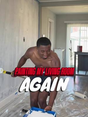 No way this is really my 4th painting this wall🤣 #homedecorinspo #homerenovation #homeimprovement 