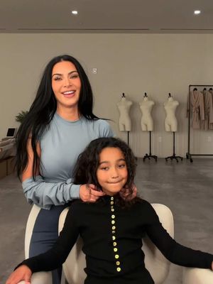 Mommy daughter day with chi chi using @Camille Rose Moisture Milk and Curl Maker✨🧖🏼‍♀️ #AD