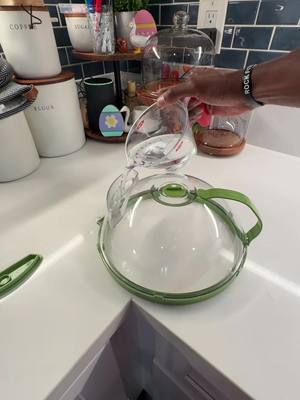 Functional microwave cover for the win. 