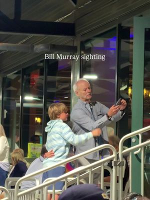 After 9 years in Charleston… finally saw Bill Murray at the @Charleston RiverDogs Opening Night 2026. Not surprising he’s around, but still one I won’t forget.