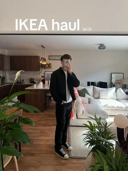 the first Ikea haul went down pretty well so thought I’d document some recent pickups  1. Simrishamn Floor Lamp.  First noticed this on TikTok a couple of months ago but didn’t think we had space for another floor lamp in the living room. However, I want to make more an effort to improve the office/space room this month so this will help.  2. Eket unit.  I wasn’t planning to replace the little stool so soon but I noticed this small unit in the clearance section of Ikea and it was only £9?? It has a tiny dent on the side but we don’t even notice it so this was a massive win.  3. Plant and plant stand.  Want to add some more plants to the office/sprare room but also add some height instead of having them on the floor.  Don’t think the plant was quite what I was after, as I wanted something taller but didn’t like any of the stock.  Anyways, tune in for more 🙂‍↕️ #homedecor #apartmentinspo #flatinspo #ikea #ikeafinds 